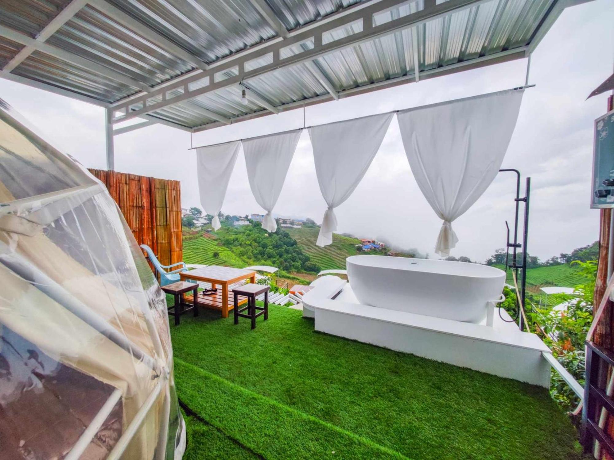 ภูวิมาน ม่อนแจ่ม Hotel Mon Jam ภายนอก รูปภาพ